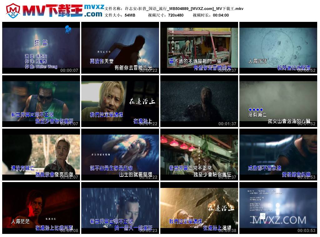 许志安-狂兽_国语_流行_MB504889